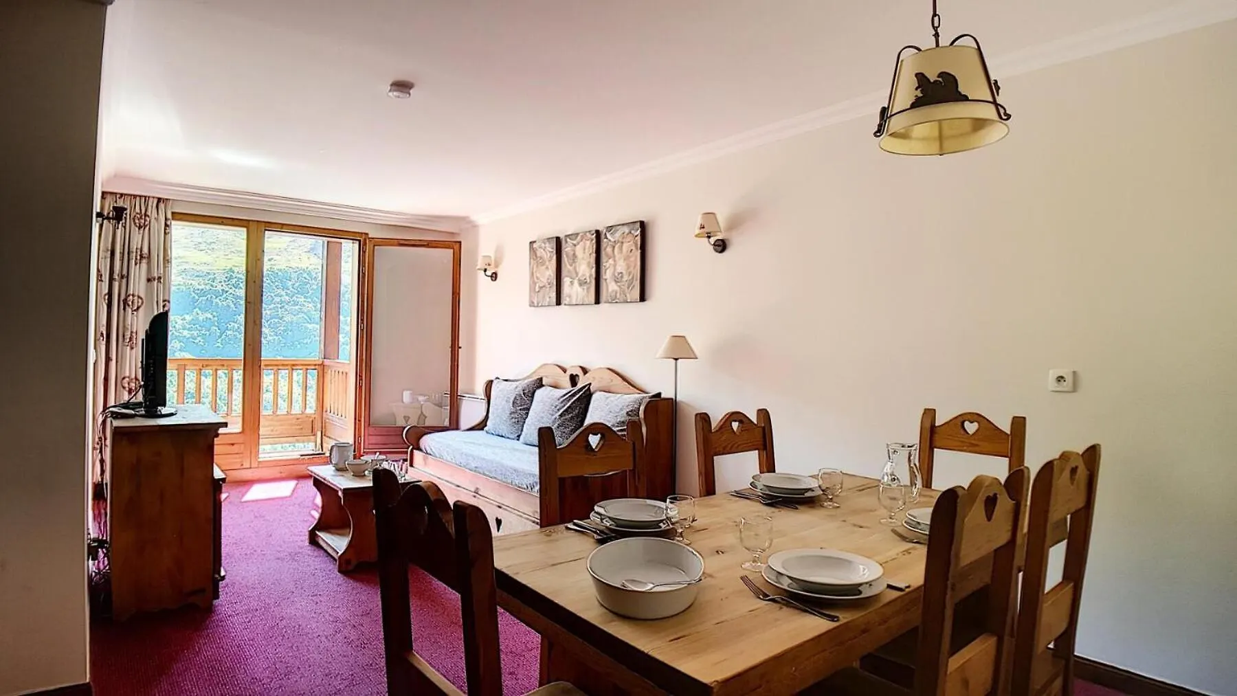 アパート Residence Les Cristaux - Appartement Renove - Proche Des Pistes - Balcon - Sauna - Wifi - Hammam Mae-0424 サン・マルタン・ド・ベルヴィル